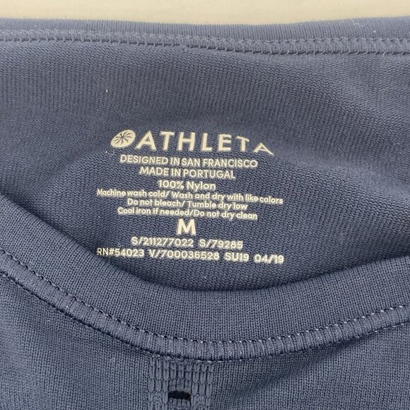Athleta Foothill Seamless Tank in Navy Blue Size M - Picture 3 of 7
